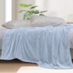 Picture of AKEMI Colourlush Flannel Blanket - Horizon Blue (150cm x 200cm)