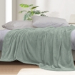 Picture of AKEMI Colourlush Flannel Blanket - Irving Green (150cm x 200cm)