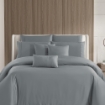 Picture of AKEMI Lyocell Colour Radiant Quilt Cover Set 900TC - Steel Grey (Super Single/ Queen/ King)