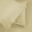 Picture of AKEMI Cotton Sateen Affinity Fitted Sheet Set | 100% Cotton - Shine 1200TC - Enya Vintage Gold (Super Single/Queen/King)