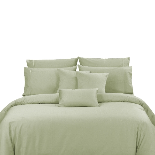 Picture of AKEMI Cotton Sateen Affinity Quilt Cover Set | 100% Cotton 1200TC - Shine - Enya Shorbet (Super Single/Queen/King)