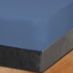 Picture of AKEMI Cotton Essentials Colour Home Divine Fitted Sheet Set 600TC - Harbor Blue (Super Single/Queen)