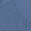 Picture of AKEMI Cotton Essentials Colour Home Divine Fitted Sheet Set 600TC - Harbor Blue (Super Single/Queen)
