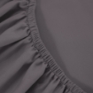 Picture of ai by AKEMI Colourkissed Collection Fitted Sheet Set | 100% MicroXT 700TC - Ash Grey (Super Single/Queen/King)