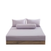 Picture of ai by AKEMI Colourkissed Collection Fitted Sheet Set | 100% MicroXT 700TC - Winter Lilac (Super Single/Queen/King)