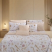 Picture of AKEMI Cotton Twill Adore Lightweight Comforter Set 850TC - Fiore (Queen/ King)