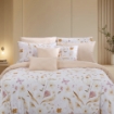 Picture of AKEMI Cotton Twill Adore Quilt Cover Set | 100% Cotton 850TC - Fiore (Super Single/Queen/King)