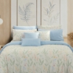 Picture of AKEMI Cotton Twill Adore Quilt Cover Set | 100% Cotton 850TC - Nunzio (Super Single/Queen/King)