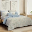 Picture of AKEMI Cotton Twill Adore Quilt Cover Set | 100% Cotton 850TC - Nunzio (Super Single/Queen/King)