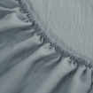 Picture of AKEMI TENCEL™️ Touch Colour Cool Fitted Sheet Set 1050TC - Foggy Blue (Super Single/ Queen/ King)
