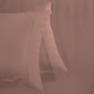 Picture of AKEMI TENCEL™ Lyocell Earnest Fitted Sheet Set 1200TC - Dutton Clay Rose (Super Single/ Queen/ King)