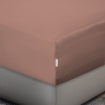 Picture of AKEMI TENCEL™ Lyocell Earnest Fitted Sheet Set 1200TC - Dutton Clay Rose (Super Single/ Queen/ King)