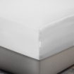 Picture of AKEMI TENCEL™ Lyocell Earnest Quilt Cover Set 1200TC - Dutton Pure White (Super Single/ Queen/ King)