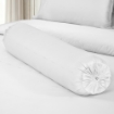 Picture of AKEMI TENCEL™ Lyocell Earnest Quilt Cover Set 1200TC - Dutton Pure White (Super Single/ Queen/ King)