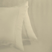 Picture of AKEMI TENCEL™ Lyocell Earnest Quilt Cover Set 1200TC - Dutton Butter Cream (Super Single/ Queen/ King)