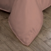 Picture of AKEMI TENCEL™ Lyocell Earnest Quilt Cover Set 1200TC - Dutton Clay Rose (Super Single/ Queen/ King)