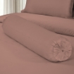 Picture of AKEMI TENCEL™ Lyocell Earnest Quilt Cover Set 1200TC - Dutton Clay Rose (Super Single/ Queen/ King)