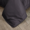 Picture of AKEMI TENCEL™ Lyocell Earnest Quilt Cover Set 1200TC - Archie Grey (Super Single/ Queen/ King)