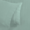 Picture of AKEMI TENCEL™ Lyocell Earnest Quilt Cover Set 1200TC - Archie Mist Aqua (Super Single/ Queen/ King)