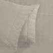 Picture of AKEMI TENCEL™ Lyocell Earnest Quilt Cover Set 1200TC - Archie Warm Beige (Super Single/ Queen/ King)