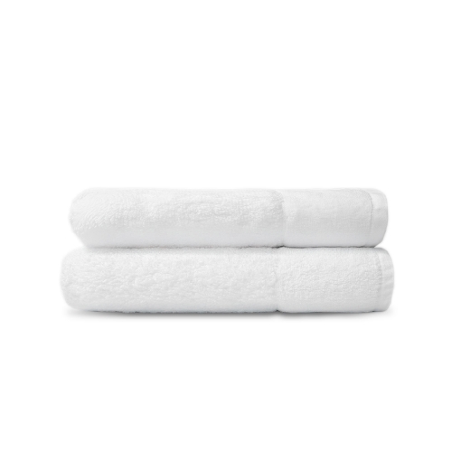 Picture of AKEMI Essentials Cloud Micro Cotton Bath Sheet - White (82cm x 160 cm)