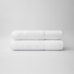 Picture of AKEMI Essentials Cloud Micro Cotton Bath Sheet - White (82cm x 160 cm)
