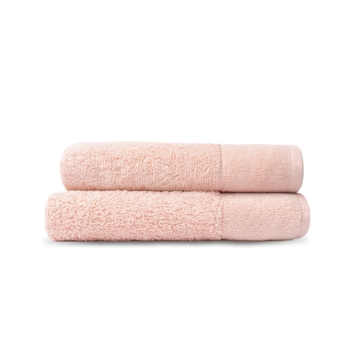 Picture of AKEMI Essentials Cloud Micro Cotton Bath Sheet - Peach (82cm x 160 cm)