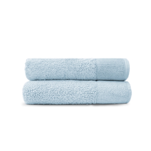 Picture of AKEMI Essentials Cloud Micro Cotton Bath Sheet - Light Blue (82cm x 160 cm)