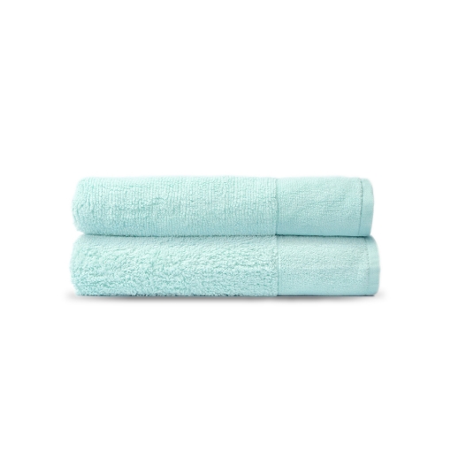 Picture of AKEMI Essentials Cloud Micro Cotton Bath Sheet - Pale Turquoise (82cm x 160 cm)