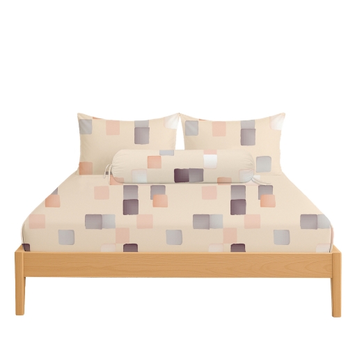 Picture of ai by AKEMI Cheery Collection Fitted Sheet Set 650TC (Super Single/Queen/King) - Maximie