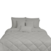 Picture of ai by AKEMI Colourkissed Collection Comforter Set | 100% MicroXT 700TC - Clean Grey (Super Single/Queen/King)