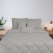 Picture of ai by AKEMI Colourkissed Collection Comforter Set | 100% MicroXT 700TC - Clean Grey (Super Single/Queen/King)