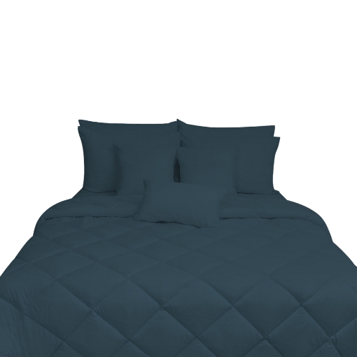 Picture of ai by AKEMI Colourkissed Collection Comforter Set | 100% MicroXT 700TC - Dusk Teal (Super Single/Queen/King)