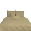 Picture of ai by AKEMI Colourkissed Collection Comforter Set | 100% MicroXT 700TC - Gleam Khaki (Super Single/Queen/King)