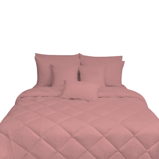 Picture of ai by AKEMI Colourkissed Collection Comforter Set | 100% MicroXT 700TC - Romantic Pink (Super Single/Queen/King)