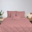Picture of ai by AKEMI Colourkissed Collection Comforter Set | 100% MicroXT 700TC - Romantic Pink (Super Single/Queen/King)