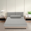 Picture of ai by AKEMI Colourkissed Collection Fitted Sheet Set | 100% MicroXT 700TC - Clean Grey (Super Single/Queen/King)