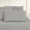 Picture of ai by AKEMI Colourkissed Collection Fitted Sheet Set | 100% MicroXT 700TC - Clean Grey (Super Single/Queen/King)