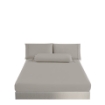 Picture of AKEMI Sensecool Lyocell Colour Radiant Fitted Sheet Set 900TC - Lofty Brown (Super Single/ Queen/ King)
