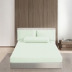 Picture of AKEMI Sensecool Lyocell Colour Radiant Fitted Sheet Set 900TC - Pastel Green (Super Single/ Queen/ King)