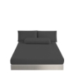 Picture of AKEMI Sensecool Lyocell Colour Radiant Fitted Sheet Set 900TC - Urban Grey (Super Single/ Queen/ King)