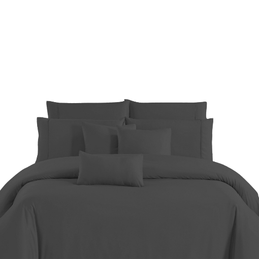 Picture of AKEMI Sensecool Lyocell Colour Radiant Quilt Cover Set 900TC - Urban Grey (Super Single/ Queen/ King)