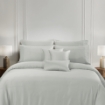 Picture of AKEMI TENCEL™ Lyocell Earnest Quilt Cover Set 1200TC - Camica Frame Grey (Super Single/ Queen/ King)