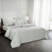 Picture of AKEMI TENCEL™ Lyocell Earnest Quilt Cover Set 1200TC - Camica Frame Grey (Super Single/ Queen/ King)