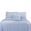 Picture of AKEMI TENCEL™ Lyocell Earnest Quilt Cover Set 1200TC - Camica Frosty Lavender (Super Single/ Queen/ King)