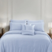 Picture of AKEMI TENCEL™ Lyocell Earnest Quilt Cover Set 1200TC - Camica Frosty Lavender (Super Single/ Queen/ King)