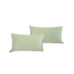Picture of AKEMI TENCEL™ Lyocell Earnest Quilt Cover Set 1200TC - Gisela Geladon Green (Super Single/ Queen/ King)
