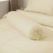Picture of AKEMI TENCEL™ Lyocell Earnest Quilt Cover Set 1200TC - Gisela Wheat Beige (Super Single/ Queen/ King)