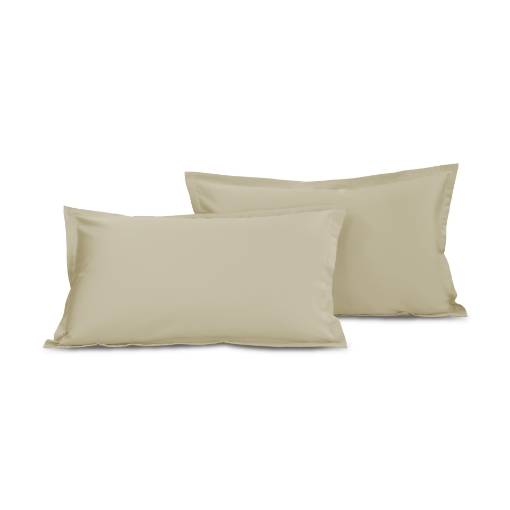 Picture of AKEMI TENCEL™ Touch Colour Elegance Pillow Case 1250TC - Dune Sand (2pcs)
