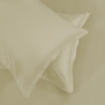 Picture of AKEMI TENCEL™ Touch Colour Elegance Fitted Sheet Set 1250TC - Dune Sand (Super Single/ Queen/ King)